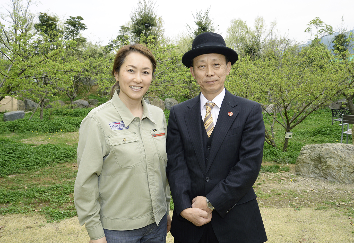 新宿調理師専門学校の上神田梅雄校長が、石坂代表と対談されました。