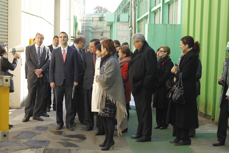 中南米・カリブ10カ国の大使・外交団が当社施設を視察されました。