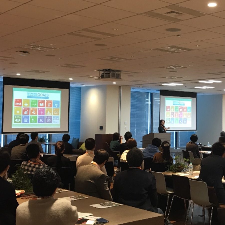 学生による石坂産業の課題解決の提案が行われました