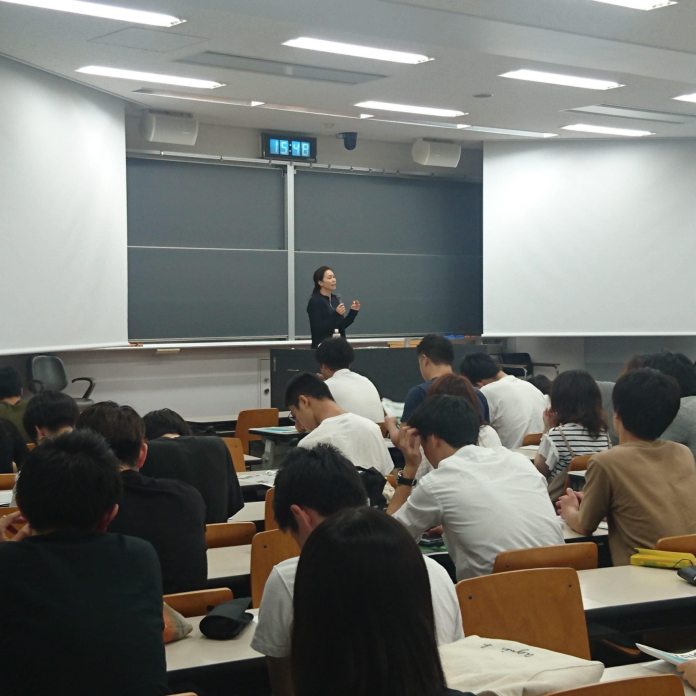 拓殖大学の講座に石坂典子が登壇しました