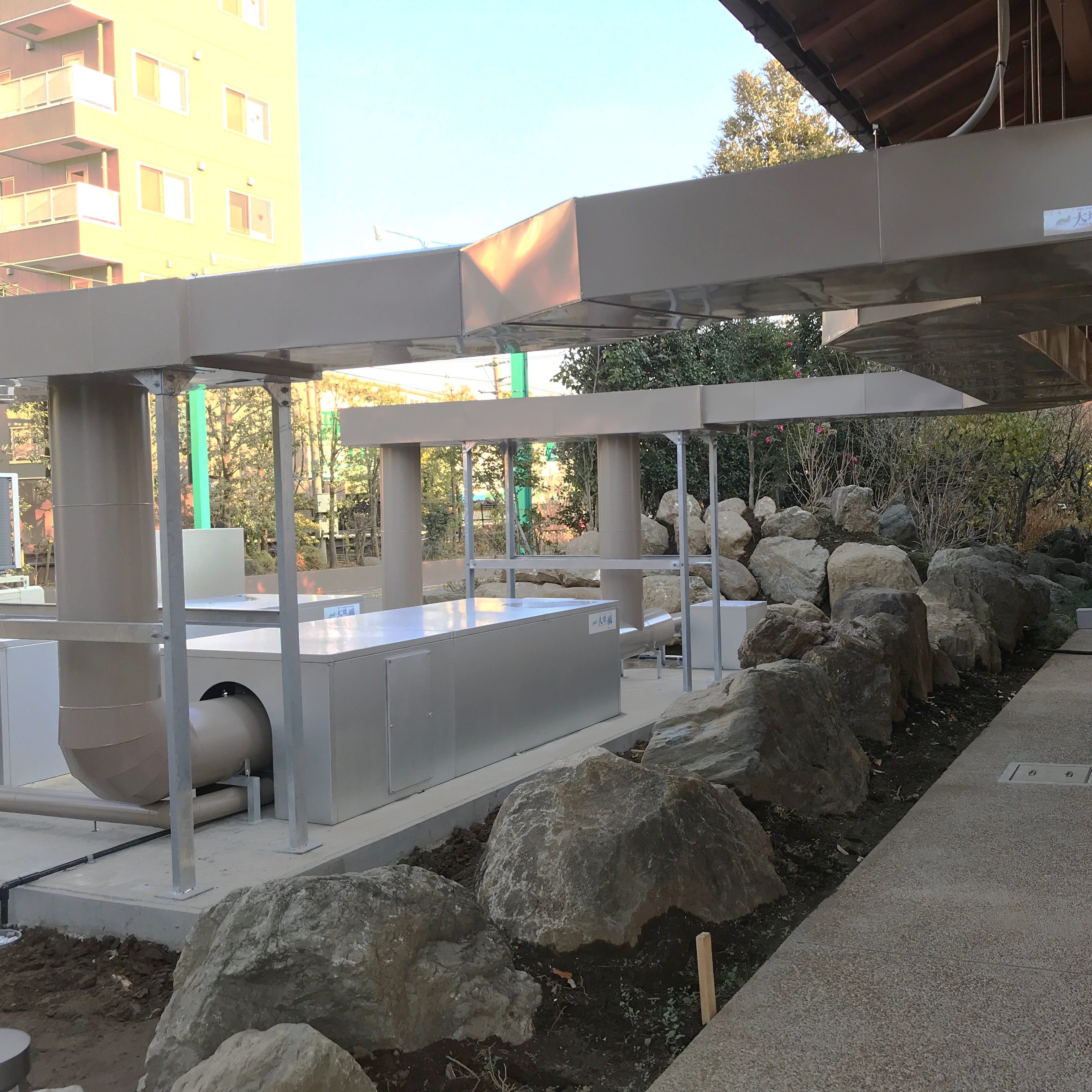 石坂産業のエネルギーマネジメント②地中熱を利用した空調システム