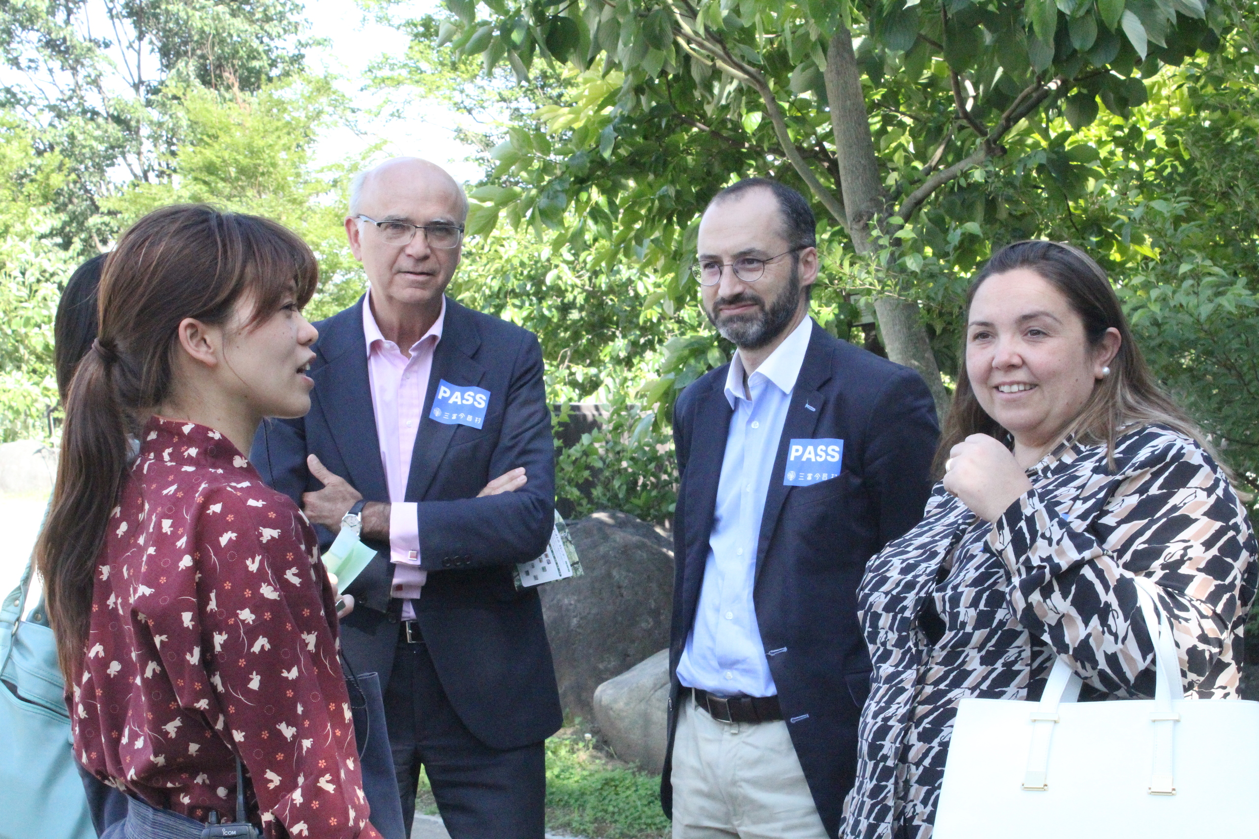 スペインのリサイクル企業の方々が当社に見学に来られました