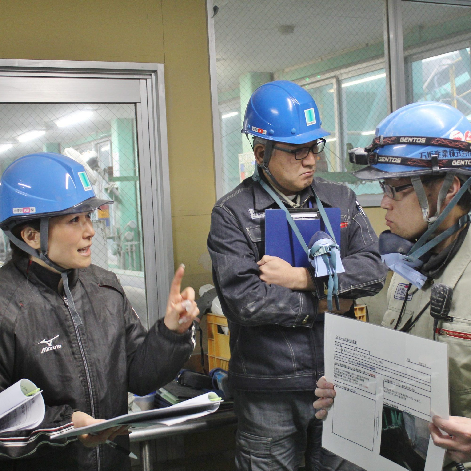 QCサークルの現場巡回を行いました