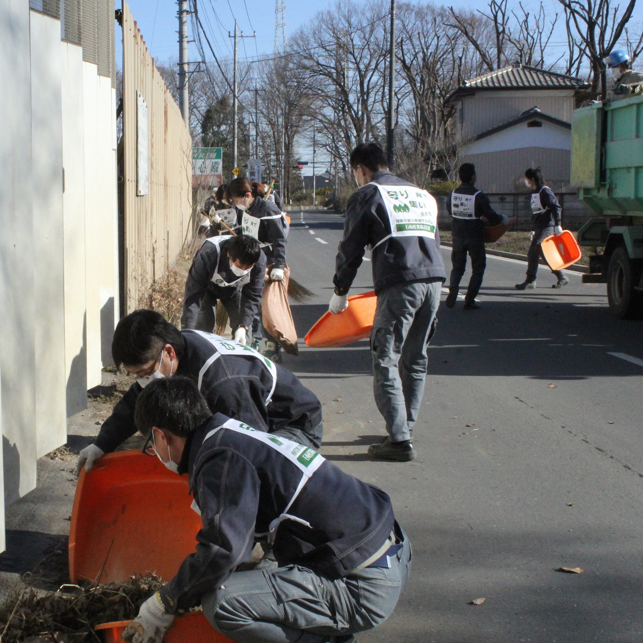 2017年：「ごみゼロ運動」を実施しました
